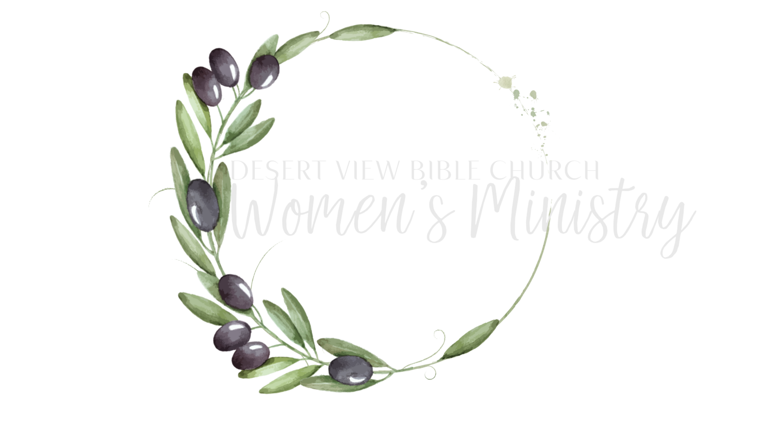 Women's Ministry Logo dark background